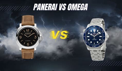 panerai or omega|Panerai vs. Omega Watches (EVERYTHING You .